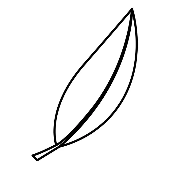 Leaf växt ekologi ikonen — Stock vektor