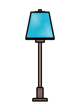 Ev lamba izole simgesi