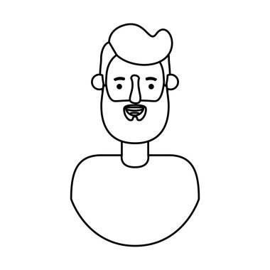 Sakallı genç adam Avatar karakteri