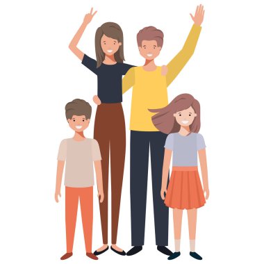 güzel aile avatar karakteri