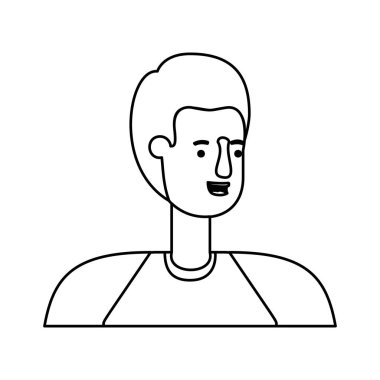 genç adam avatar karakter