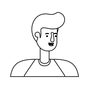 genç adam avatar karakter