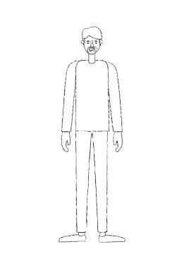 Sakallı genç adam Avatar karakteri