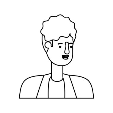 genç adam avatar karakter