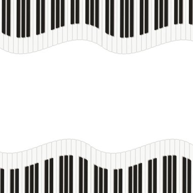 müzik enstrüman model piyano klavye