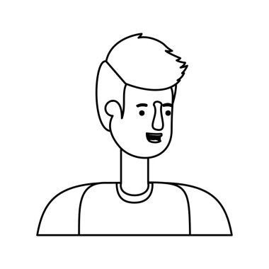 genç adam avatar karakter