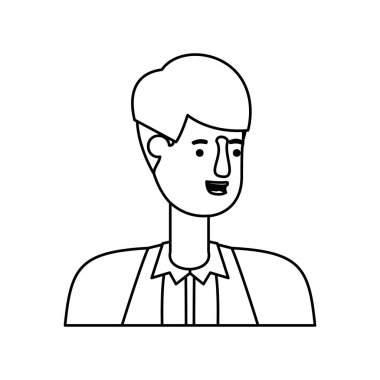 genç adam avatar karakter