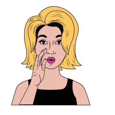 kadın gizli bir avatar karakteri anlatıyor