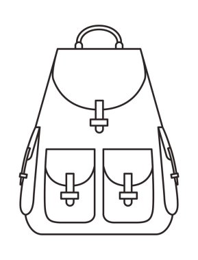 seyahat çanta izole simgesi