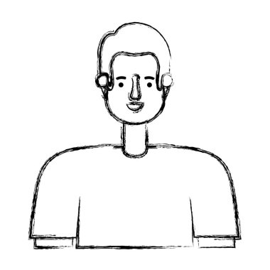 genç adam avatar karakter