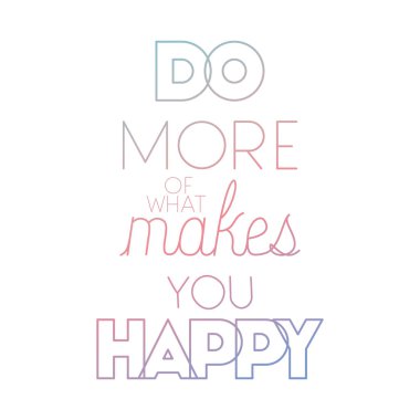 El yapımı yazı ile mutlu mesaj