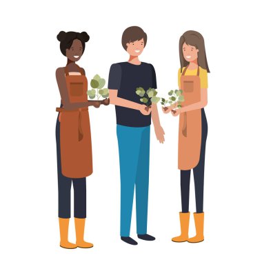 bahçıvanlar avatar karakter grubu