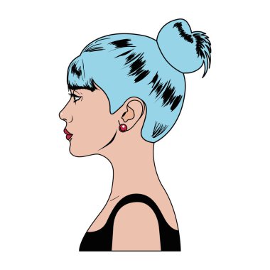 genç kadın avatar karakter