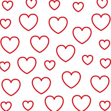 arka plan izole kalp model simge