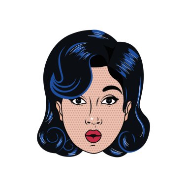 Genç kadın avatar karakter Başkanı