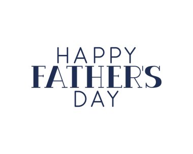 mutlu babalar günü etiket izole simgesi