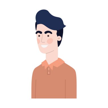 genç adam avatar karakter