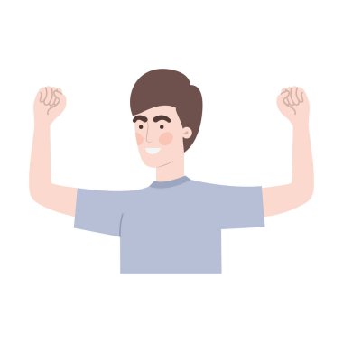 genç adam avatar karakter