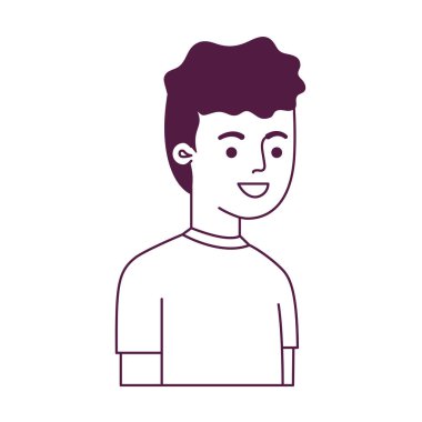 genç adam avatar karakter