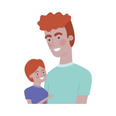 oğlu avatar karakteri ile baba