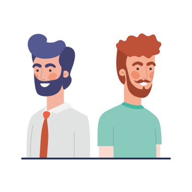 Genç erkek avatar karakter