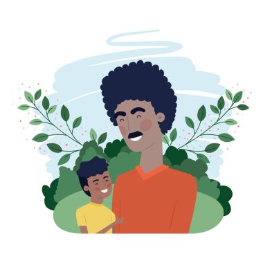 oğlu avatar karakteri ile baba