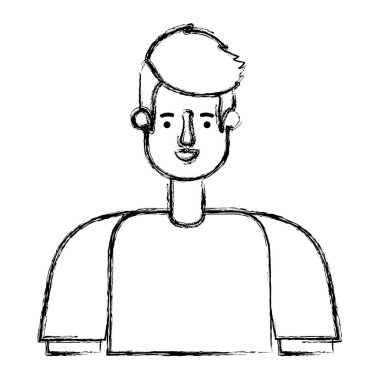 genç adam avatar karakter