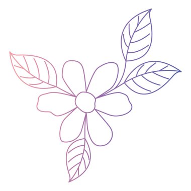 güzel çiçek ve Leafs Bahçe