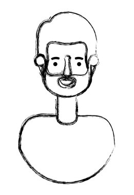 Sakallı genç adam Avatar karakteri