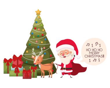 noel ağacı avatar karakteri ile elf