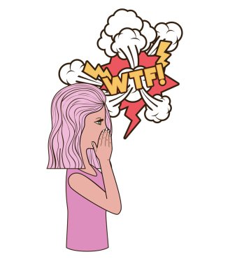 Kadın ne tür bir karakter olduğunu söylüyor.