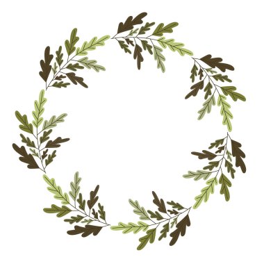 taç yapraklar dairesel çerçeve