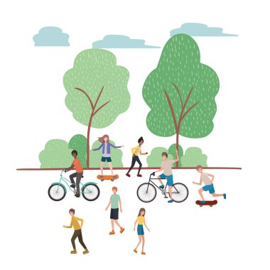 spor karakterleri pratik insanlar grubu