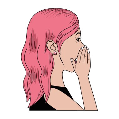 kadın gizli bir avatar karakteri anlatıyor