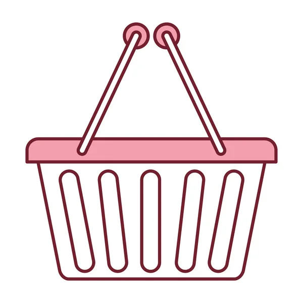 Mand winkelen geïsoleerde pictogram — Stockvector