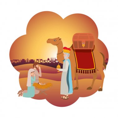 bilge adam yemlik karakterleri ile kutsal aile