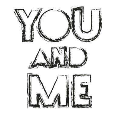 aşk mesajı ile el yapımı yazı tipi