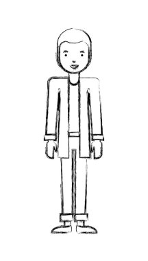 genç adam avatar karakter