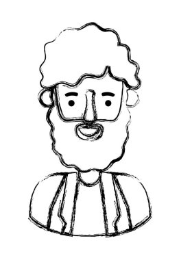 Sakallı genç adam Avatar karakteri