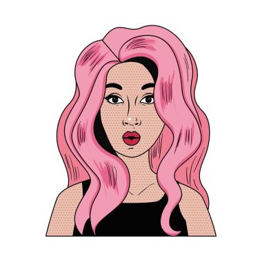 genç kadın avatar karakter