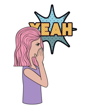 Kadın evet diyor Avatar karakteri