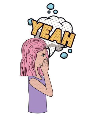 Kadın evet diyor Avatar karakteri