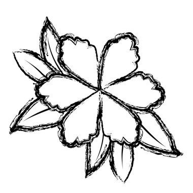 güzel çiçek ve Leafs Bahçe