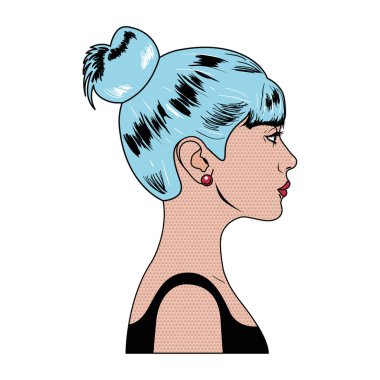 genç kadın avatar karakter