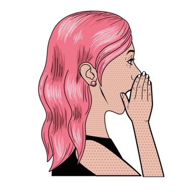 kadın gizli bir avatar karakteri anlatıyor