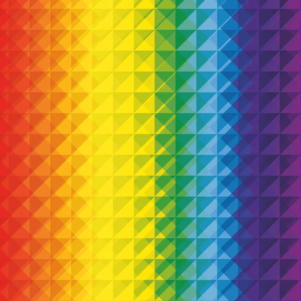 Patrón de colores y figuras geométricas — Vector de stock