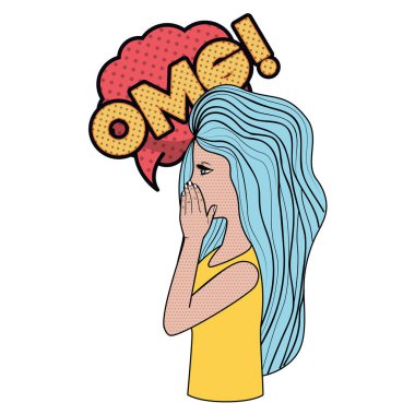 Kadın omg avatar karakteri diyor