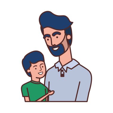 oğlu avatar karakteri ile baba