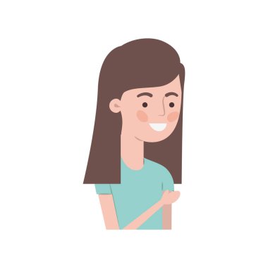 genç kadın avatar karakter