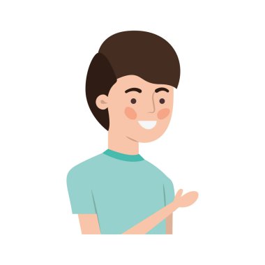 genç adam avatar karakter